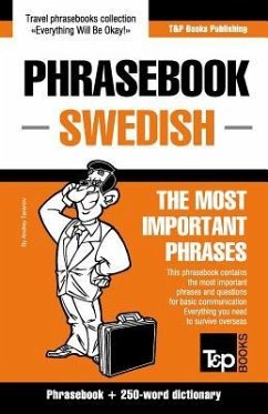 English-Swedish phrasebook and 250-word mini dictionary - Taranov, Andrey