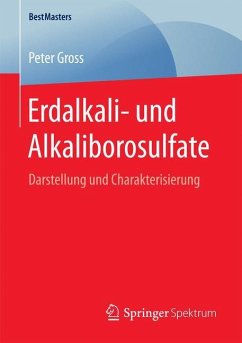 Erdalkali- und Alkaliborosulfate - Gross, Peter