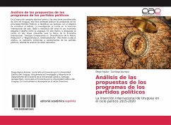Análisis de las propuestas de los programas de los partidos políticos - Aguiar, Diego; Jauregui, Santiago