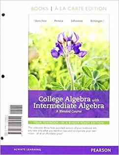 Cover College Algebra with Intermediate Algebra