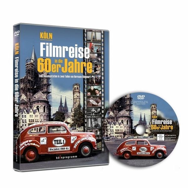 Köln: Filmreise in die 60er Jahre. Tl.1, 1 DVD auf DVD - Portofrei bei  bücher.de