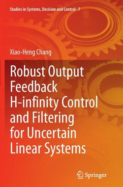 Robust Output Feedback H-infinity Control and Filtering for Uncertain Linear Systems