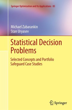 Statistical Decision Problems - Zabarankin, Michael;Uryasev, Stan