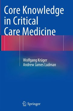 Core Knowledge in Critical Care Medicine - Krüger, Wolfgang;Ludman, Andrew James