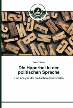 Cover Die Hyperbel in der politischen Sprache