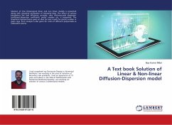 A Text book Solution of Linear & Non-linear Diffusion-Dispersion model
