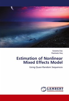 Estimation of Nonlinear Mixed Effects Model