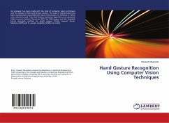 Hand Gesture Recognition Using Computer Vision Techniques