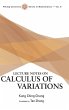 LECTURE NOTES ON CALCULUS OF VARIATIONS - Bild 1