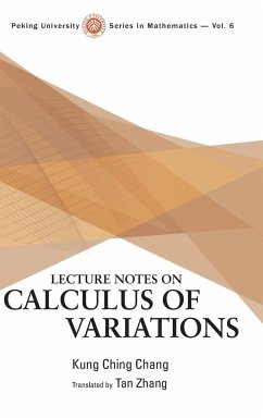 Lecture Notes on Calculus of Variations