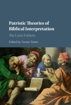 Patristic Theories of Biblical Interpretation (eBook, PDF)