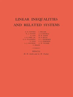 Linear Inequalities and Related Systems. (AM-38), Volume 38 (eBook, PDF) - Kuhn, Harold William