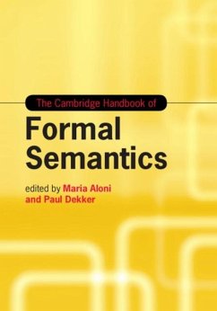 Cambridge Handbook of Formal Semantics (eBook, PDF)