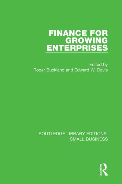 Finance for Growing Enterprises (eBook, ePUB)