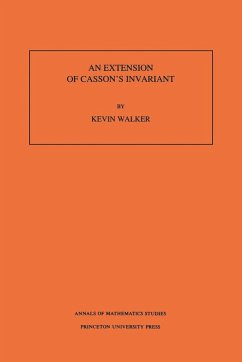 Cover Extension of Casson's Invariant. (AM-126), Volume 126 (eBook, PDF)