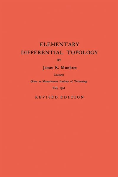 Elementary Differential Topology. (AM-54), Volume 54 (eBook, PDF)