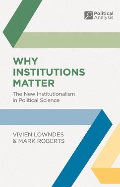 Cover Why Institutions Matter (eBook, PDF)