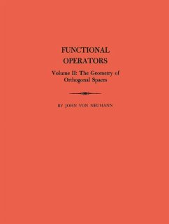 Functional Operators (AM-22), Volume 2 (eBook, PDF) - Neumann, John Von