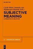Subjective Meaning (eBook, PDF)