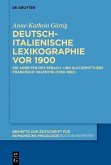 Deutsch-italienische Lexikographie vor 1900 (eBook, PDF)