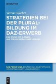 Strategien bei der Pluralbildung im DaZ-Erwerb (eBook, PDF)