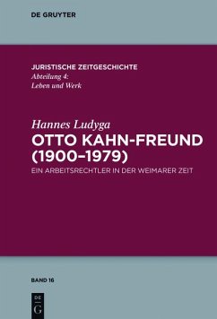 Cover Otto Kahn-Freund (1900-1979) (eBook, ePUB)