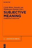Subjective Meaning (eBook, ePUB)