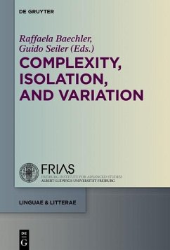 Complexity, Isolation, and Variation (eBook, PDF)