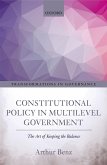 Constitutional Policy in Multilevel Government (eBook, ePUB)