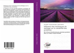 Influence des techniques de séchage sur la solubilité des protéines - Zidani, Sara;Boudraa, Soussene;Fahloul, Djamel