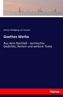 Cover Goethes Werke