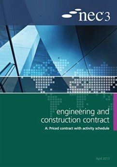 Cover NEC3 Engineering and Construction Contract Option A: Price contract with activity schedule