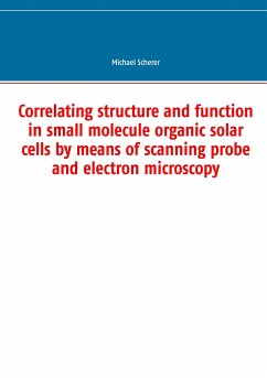 Correlating structure and function in small molecule organic solar cells by means of scanning probe and electron microscopy - Scherer, Michael