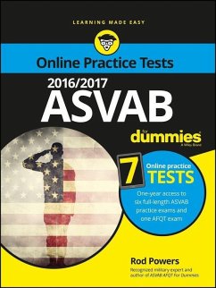 2016 / 2017 ASVAB For Dummies with Online Practice (eBook, ePUB) - Powers, Rod
