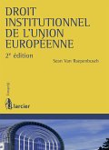 Droit institutionnel de l'Union européenne (eBook, ePUB)