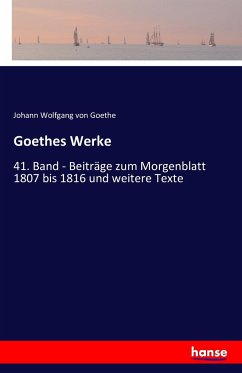 Cover Goethes Werke
