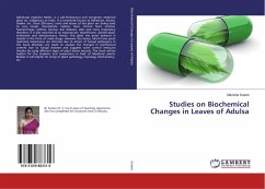 Studies on Biochemical Changes in Leaves of Adulsa