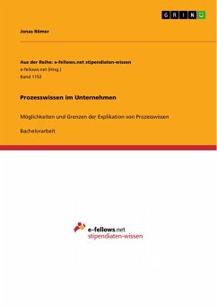 Prozesswissen im Unternehmen (eBook, ePUB) - Römer, Jonas