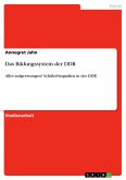 Das Bildungssystem der DDR (eBook, PDF)