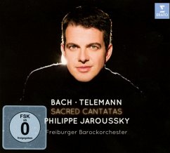 Cover Bach/Telemann:Sacred Cantatas (Ltd.Deluxe)