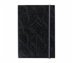 A5 Paseo Embossed Notebook Black