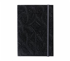 A5 Paseo Embossed Notebook Black - Lacroix, Christian