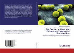 Gal Operon In Galactose Fermenting Streptoccus thermophilus