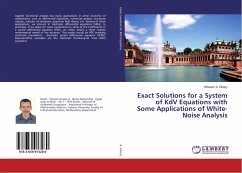 Exact Solutions for a System of KdV Equations with Some Applications of White-Noise Analysis