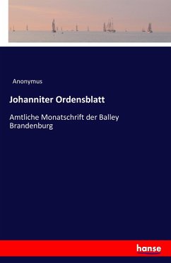 Johanniter Ordensblatt - Anonym