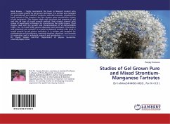 Studies of Gel Grown Pure and Mixed Strontium-Manganese Tartrates - Kansara, Sanjay