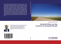 Rainfall Effect on the Erosion of Unsealed Roads