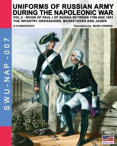 Uniforms of Russian army during the Napoleonic war vol.2 - Viskovatov, Aleksandr Vasilevich