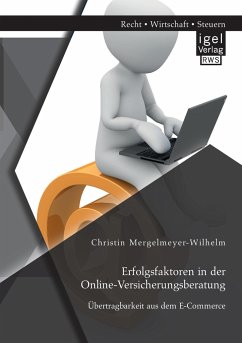 Erfolgsfaktoren in der Online-Versicherungsberatung. Übertragbarkeit aus dem E-Commerce - Mergelmeyer-Wilhelm, Christin