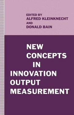 New Concepts in Innovation Output Measurement (eBook, PDF)